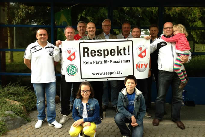 Respekt - bei Polonia kein Platz für Rassismus